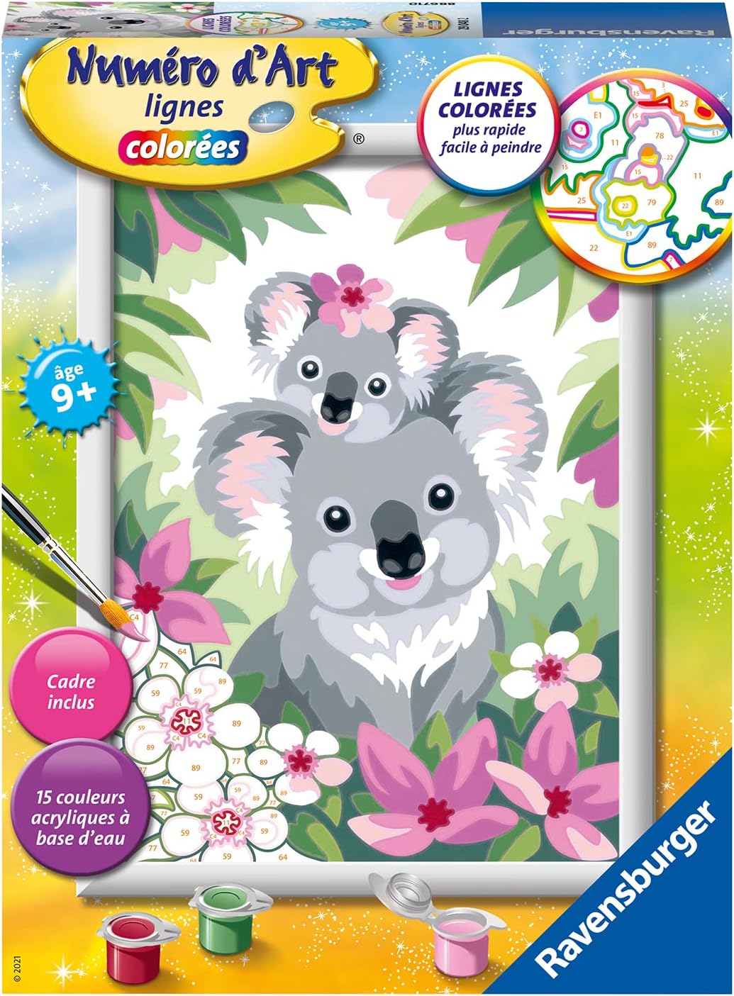 Ravensburger Maali numbrite järgi