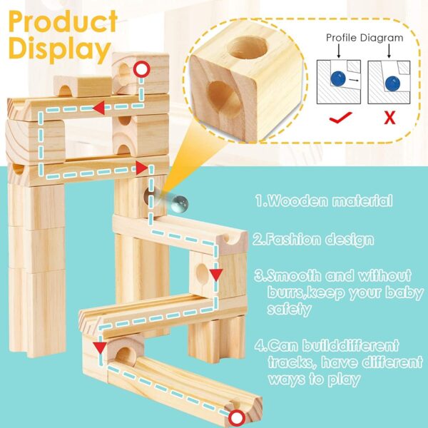 Onshine puidust ehitusklotsid - Image 6