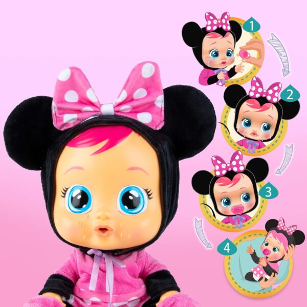 Cry Babies Minnie interaktiivne nukk - Image 3