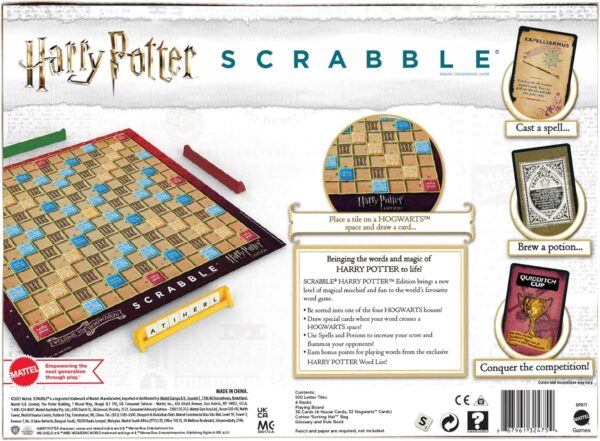 Mattel Scrabble Harry Potter Edition(inglise) - Image 2