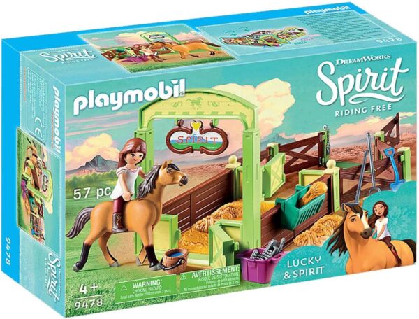 Playmobil - Horse Box - Lucky & Spirit - Image 2
