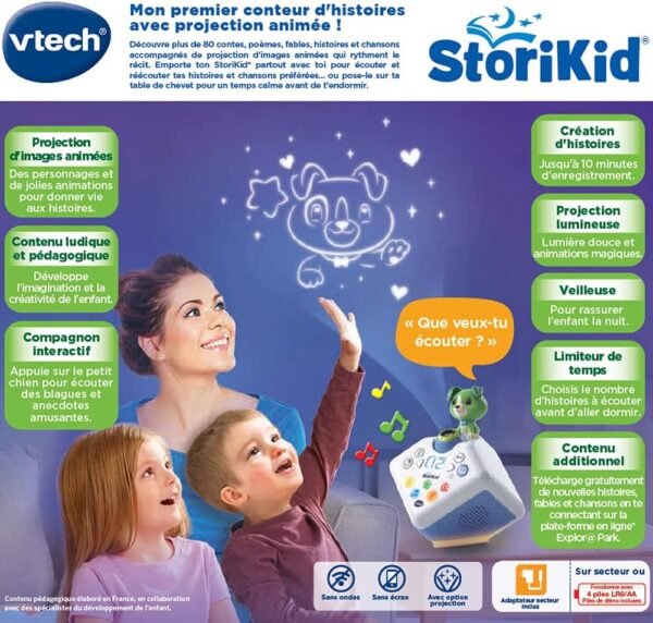 Vtech 80-608005 Storikid elektrooniline mänguasi(prantsuse) - Image 3